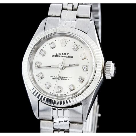 stainless steel rolex women's watch|rolex stainless steel model 40mm.